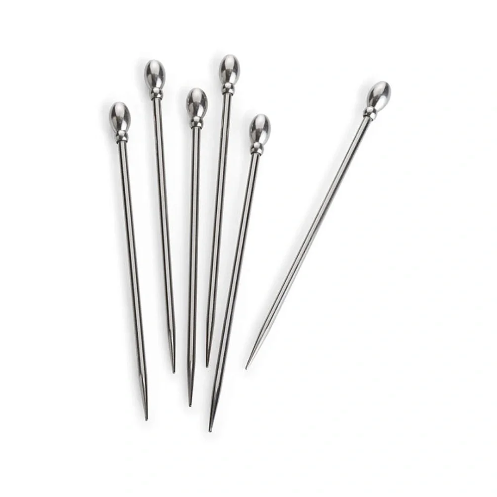 Crate & Barrel Set/6 Cocktail Picks, 3 Sets
